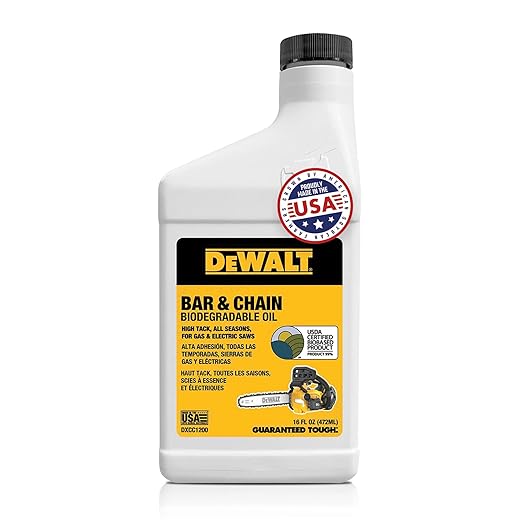 DEWALT Biodegradable Bar & Chain Oil 16 oz