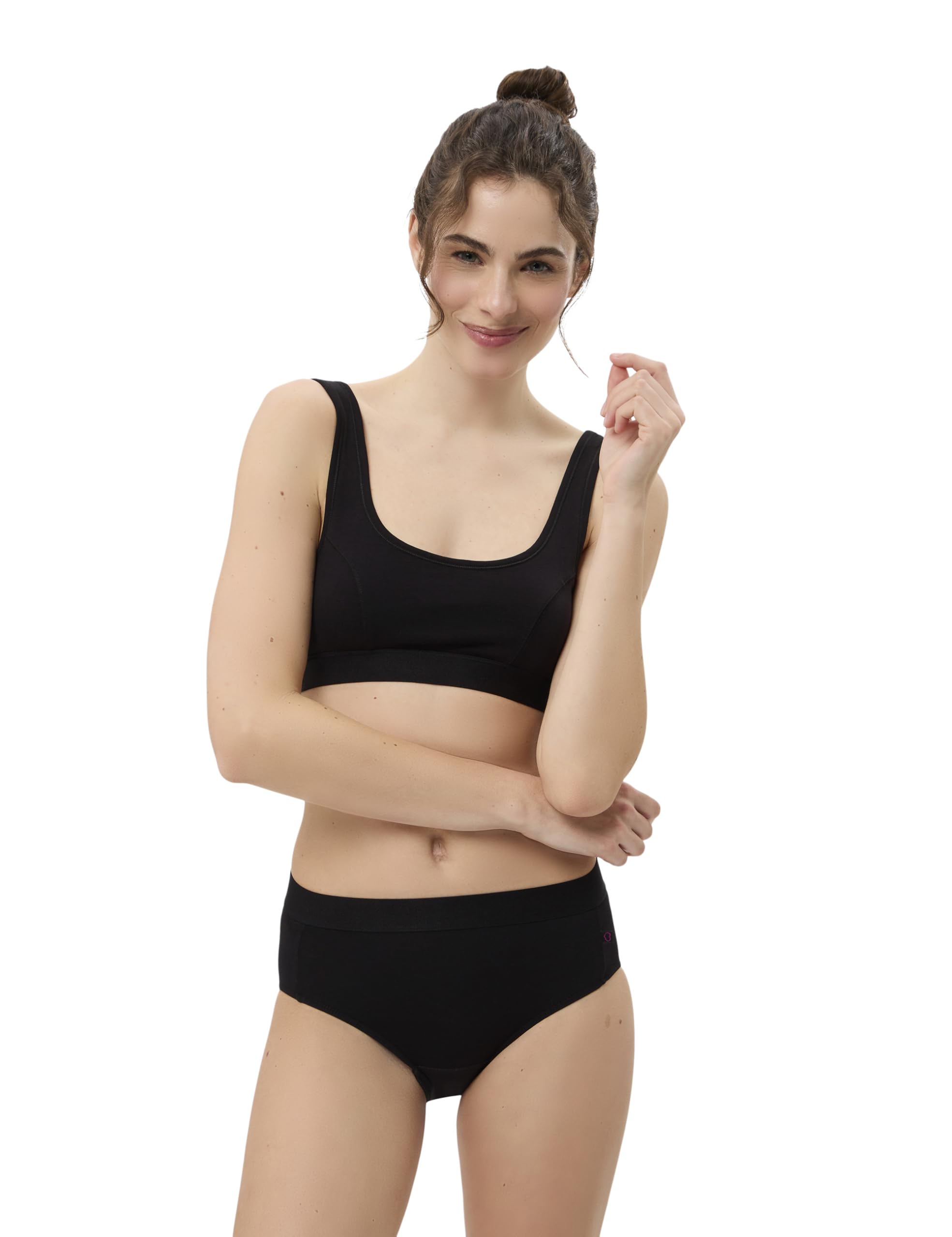 BeeDees Damen Bustier Every Day Soft BH aus weicher, atmungsaktiver Baumwolle