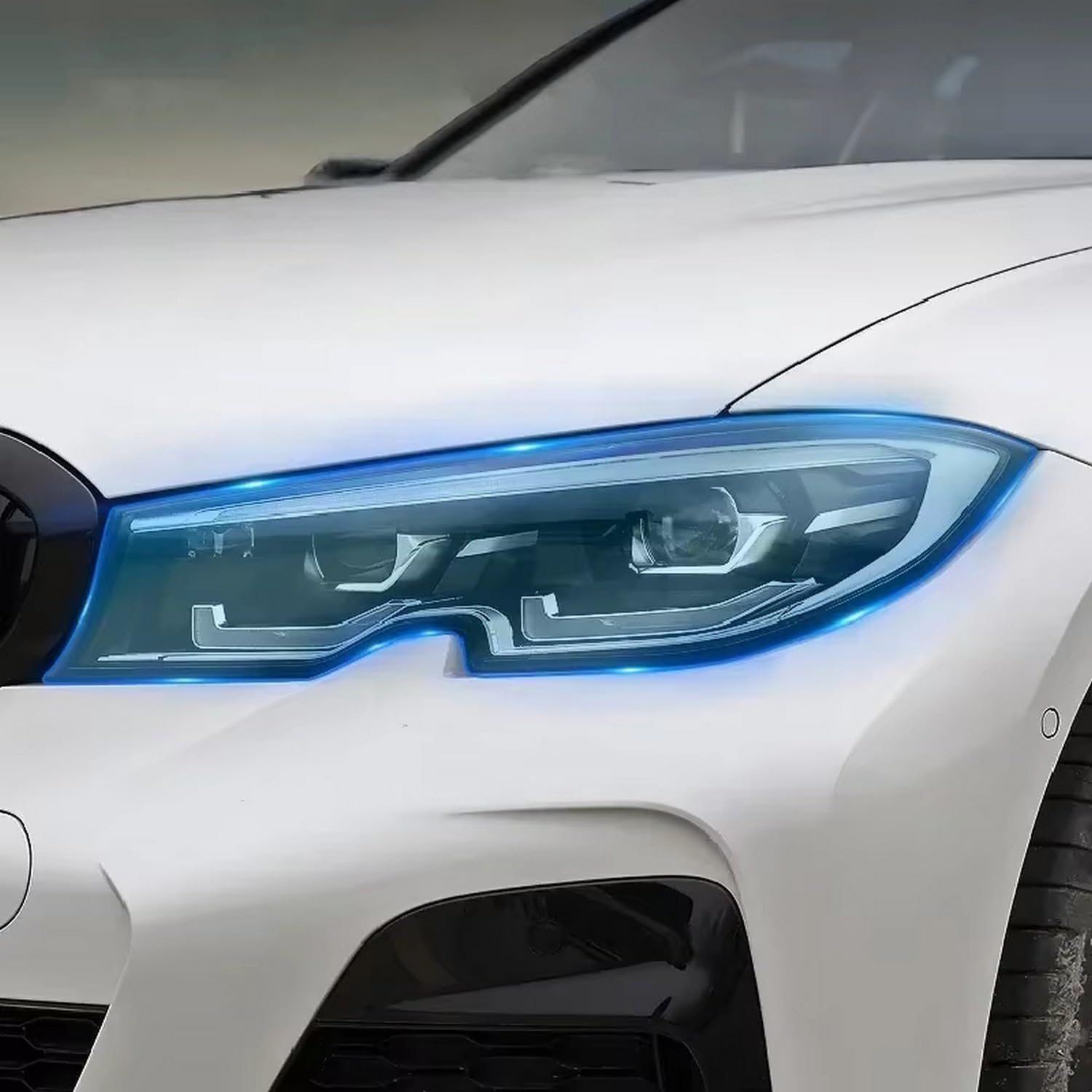Film anti-rayures phare BMW G20 G21 protégeant des impacts