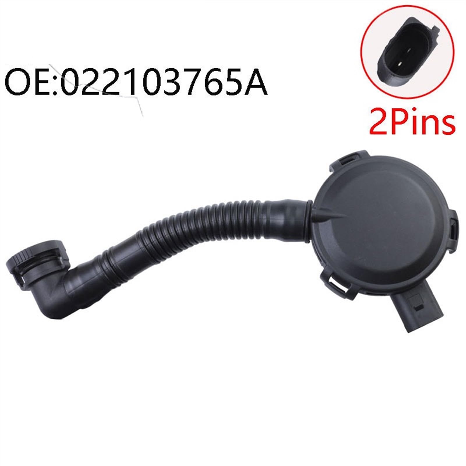 Nouveau Tuyau de soupape de ventilation de carter de PVC de moteur de voiture 3.2L 3.2 V6 2004-2006 022103765A