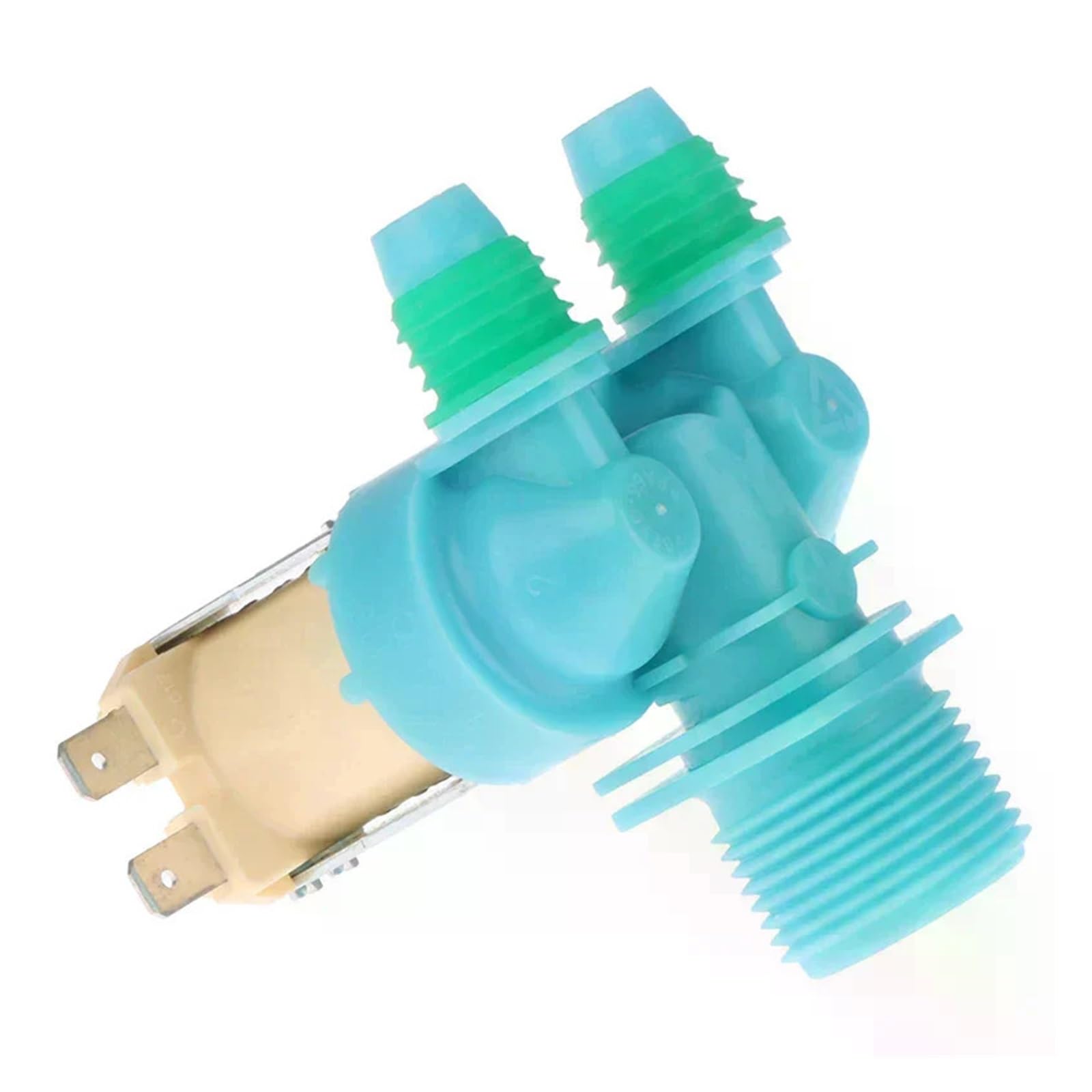 Válvula Solenoide De Entrada De Agua De Doble Cabezal C-225/19-a01 DC62-00311C Pieza De Repuesto For Lavadora | Válvula solenoide de doble cabezal, compatible con C-225/19-a01 y DC62-00311C for reemplazo de lavadora