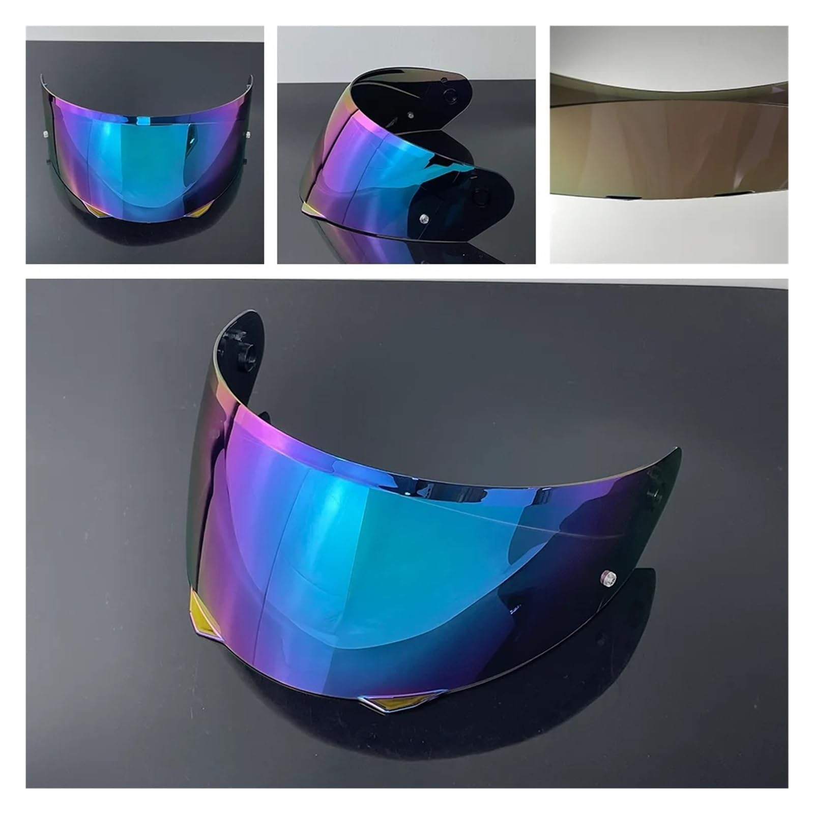 Face Shield For HJC For I90/I91/HJ33 Helmet Replacement,Resistente ai graffi | Durable Accessories Windproof Lentes Para Casco Motorcycle Visor Lens
