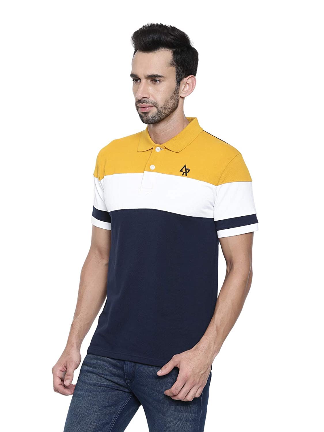 Sponsored Ad - Men's 100% Cotton Regular Fit Polo T-Shirt