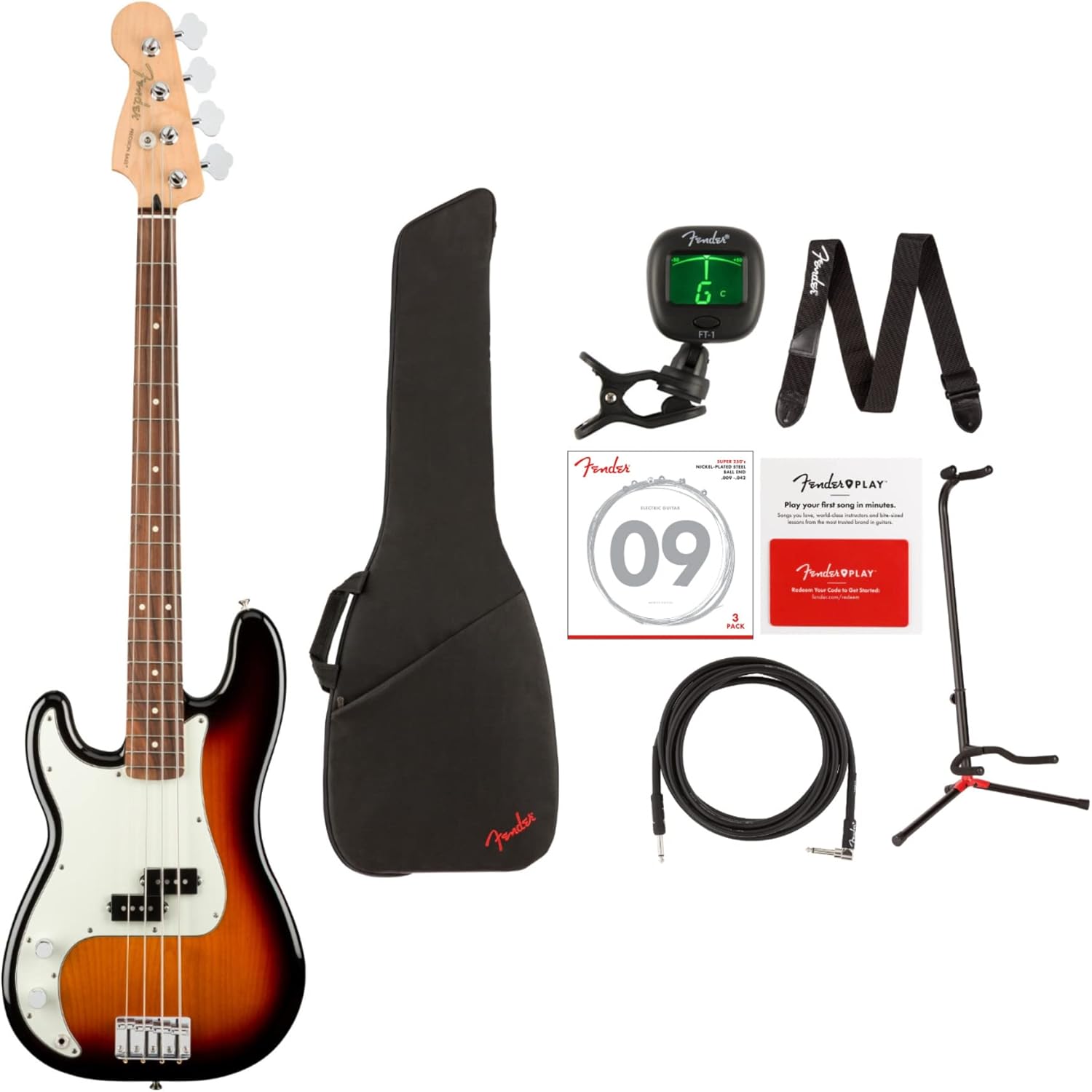 Fender Player Precision 4String Electric Bass Guitar with