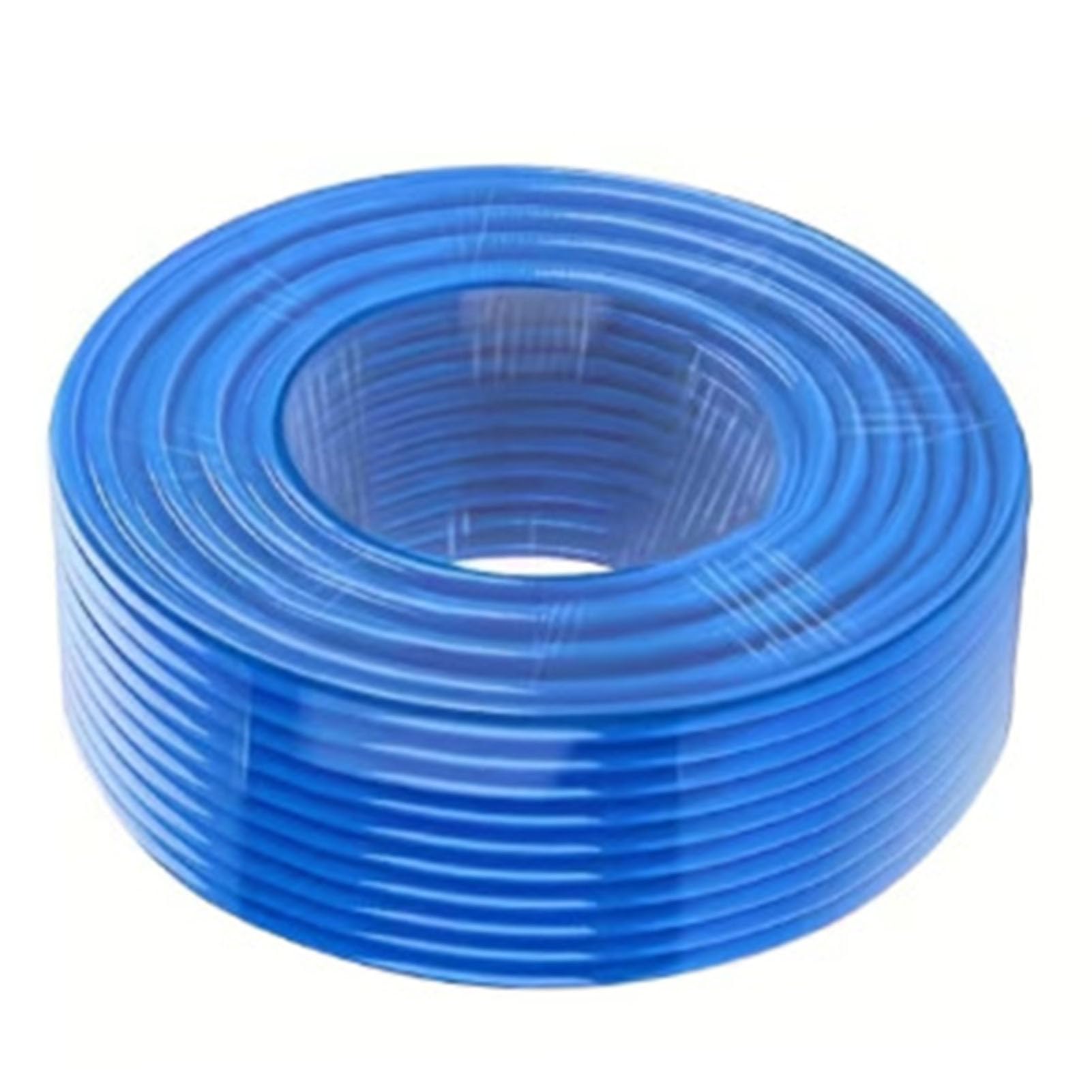 Hyuduo Tuyau d'air de 8 Mm, Tube en PU Haute Pression, Tuyau Pneumatique Flexible pour Outils, Longueur de 20 M et 150 PSI pour Ateliers