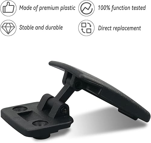Miniatura 3 de Bloqueo deslizante para ventana trasera para Toyota Pickup T100 Tacoma 1989-2000, reemplaza 69370-35010