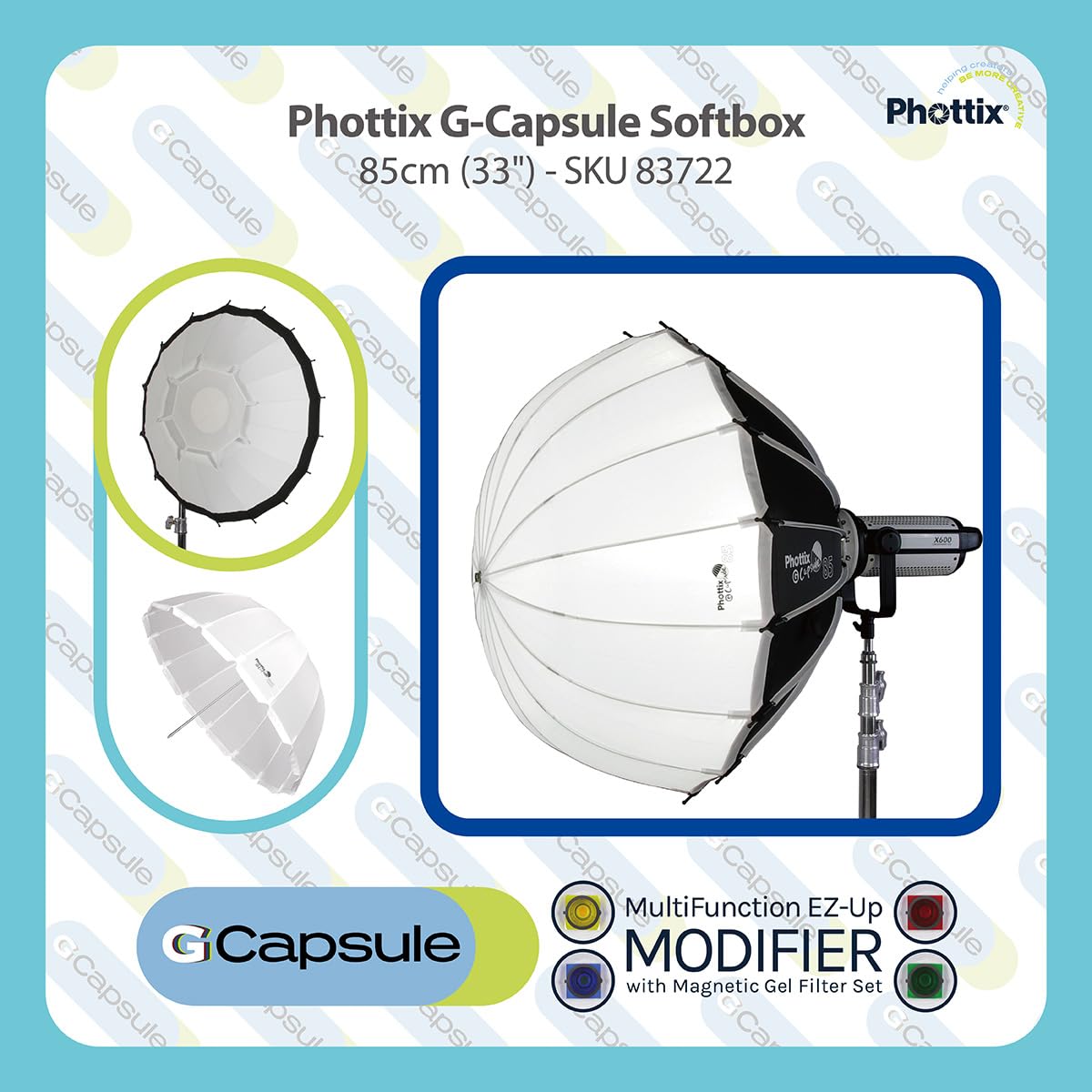Phottix G-Capsule Softbox 85cm (33") - PH83722