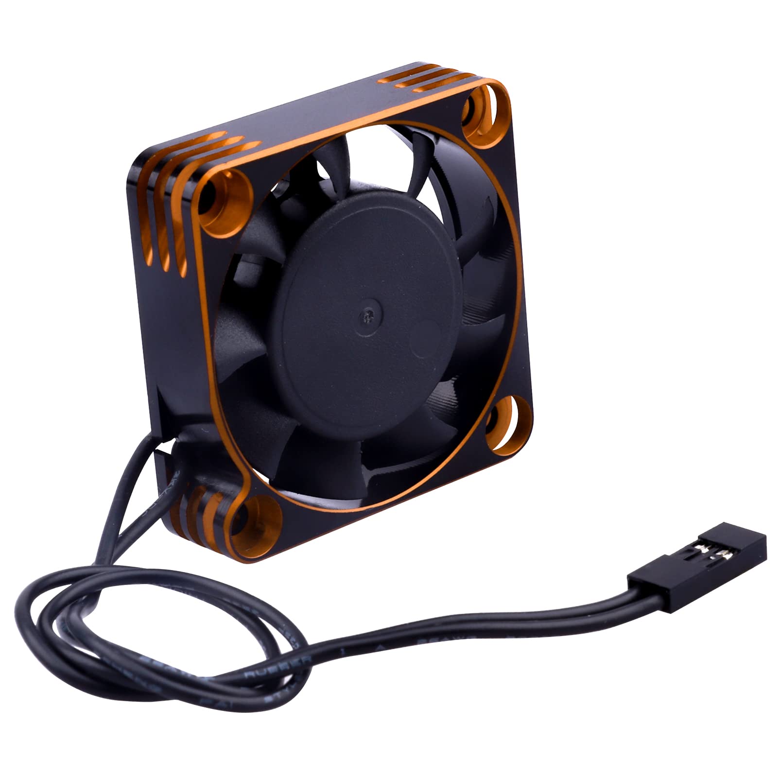 RC Cooling Fan 40x40mm 16000RPM 5-9V For 1/10 1/8 1/12 Scale Cars | Waterproof Motor/ESC Fan