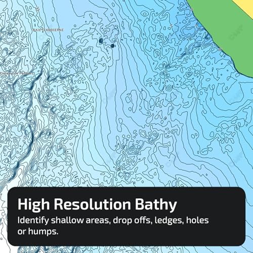 Image of C-MAP Reveal Coastal - Alaska, Map Card for Marine GPS Navigation