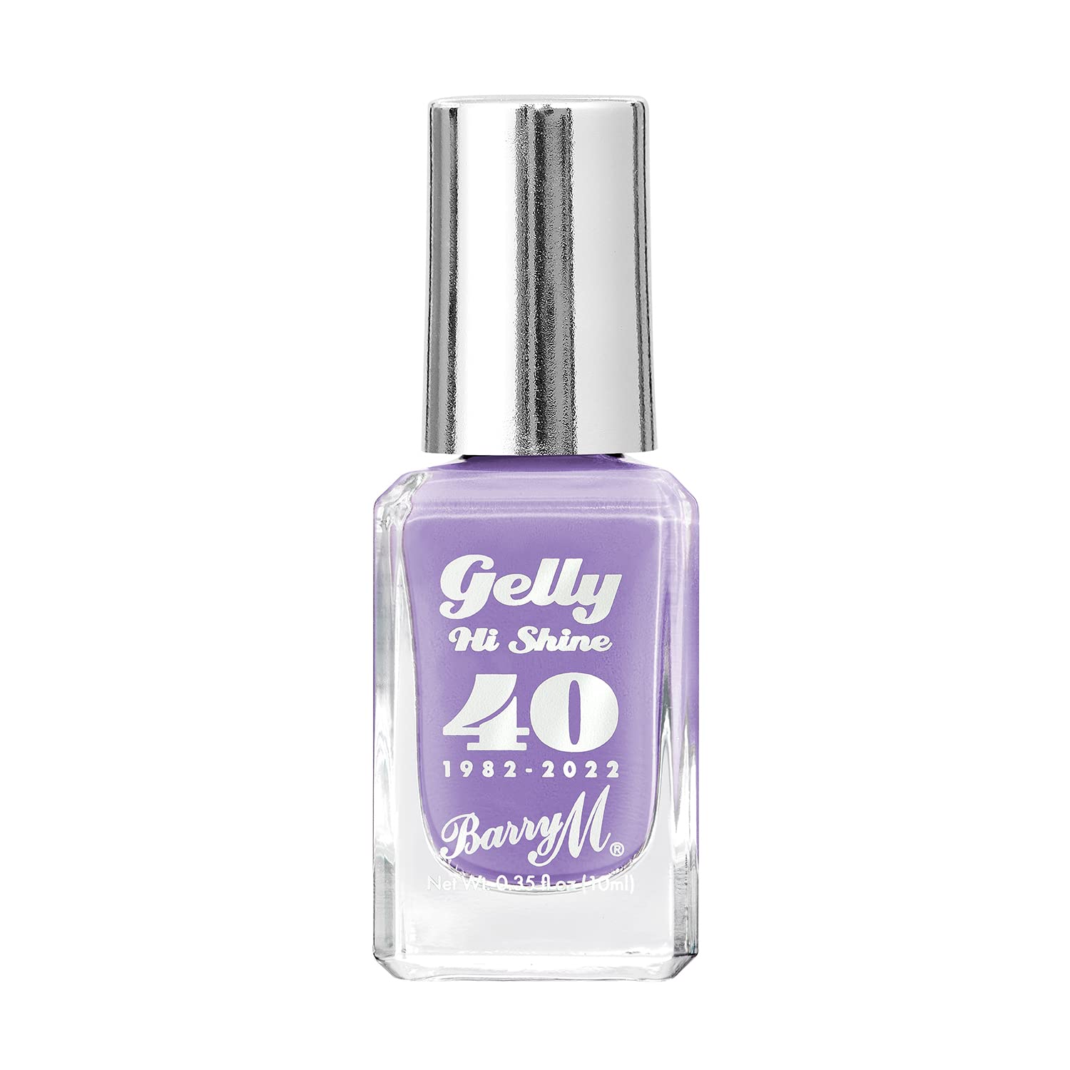 Barry M Gelly Nail Paint, Party Ring, shade Lilac
