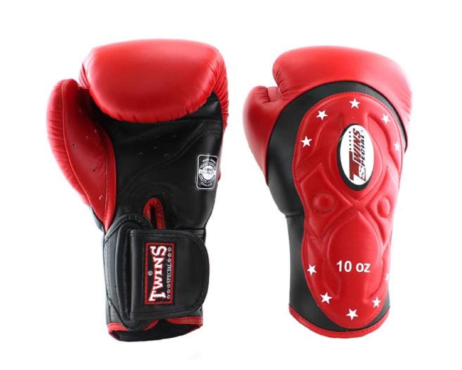 Twins BGVL6 Deluxe Sparring Gloves Red/Black โ image 1