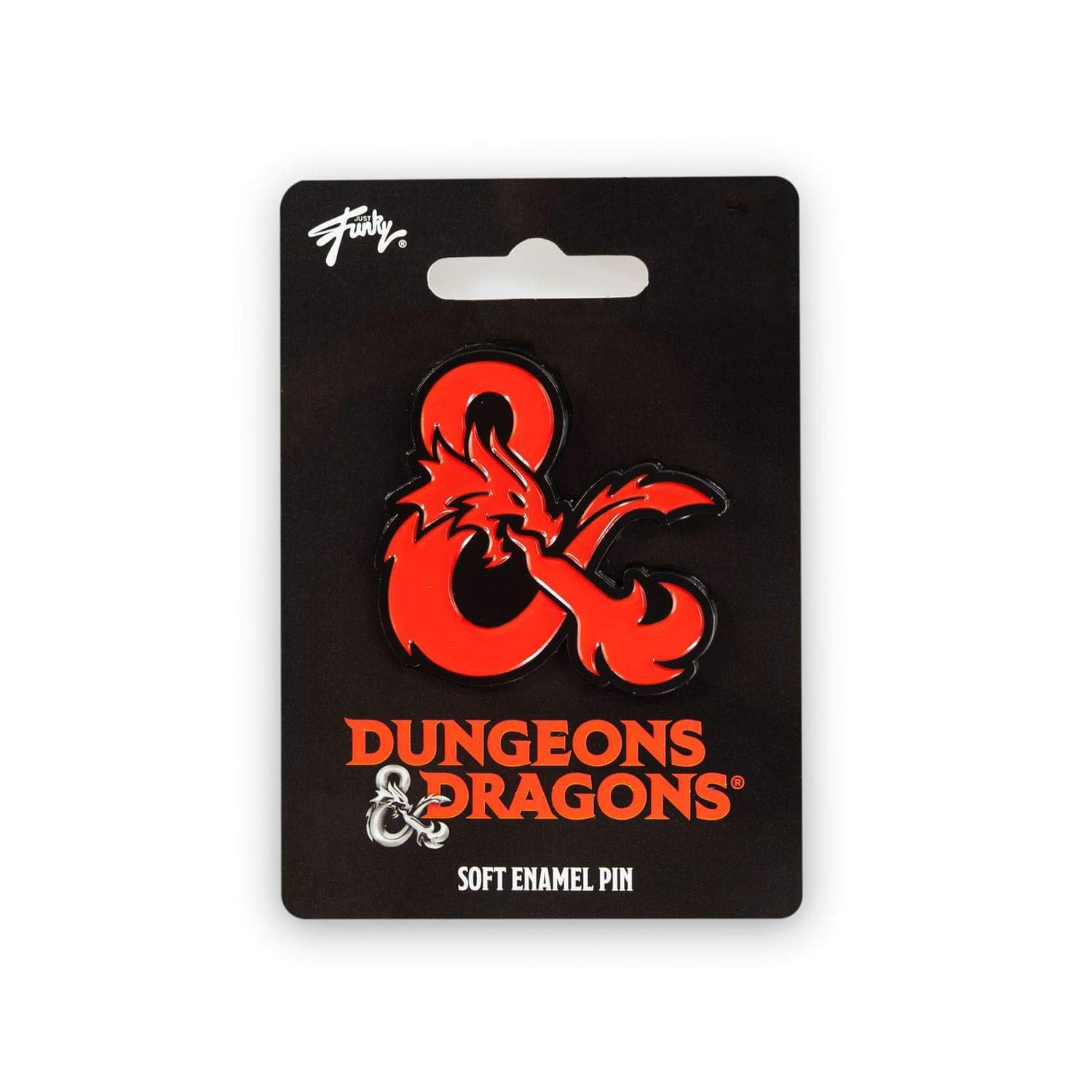 Just Funky Dungeons Collectibles | Dungeons & Dragons Ampersand Pin | Collector’s Edition Soft Enamel Lapel Pin | Badge for Backpack, Bags, Clothes,