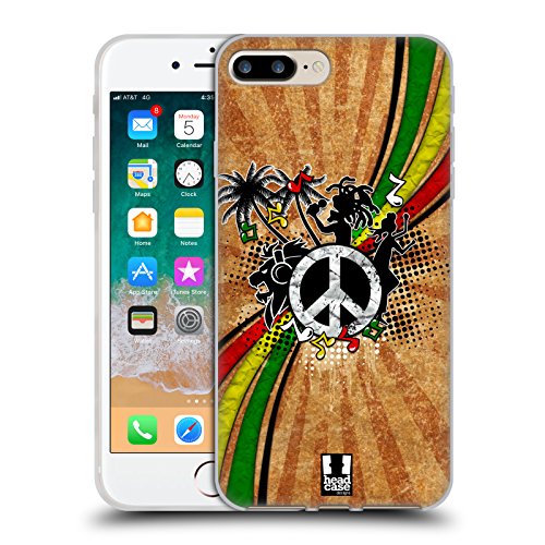 Coque en Gel Reggae iPhone 7 Plus pour vibrer en musique au quotidien