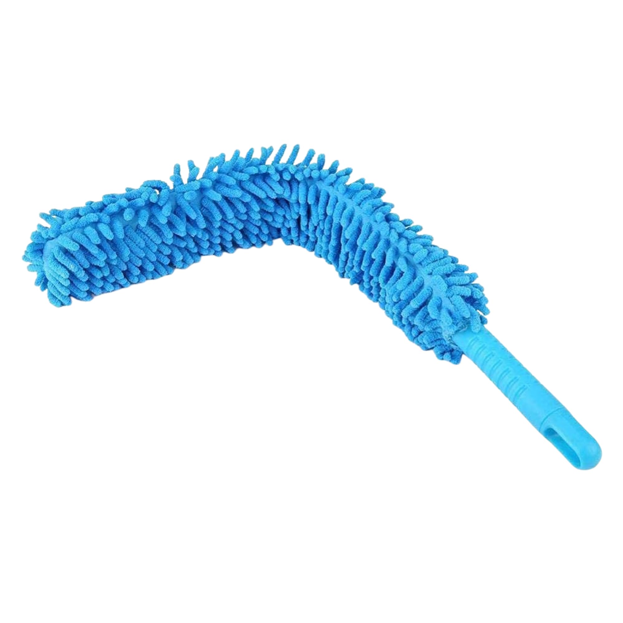 KSP HOME Fan Cleaner Brush with Long Rod Flexible Fan Cleaning Mop Microfiber Dust Cleaner Foldable Duster for Home Cleaning Microfiber Duster for Cleaning of Home, Kitchen, Car, Ceiling, Blue