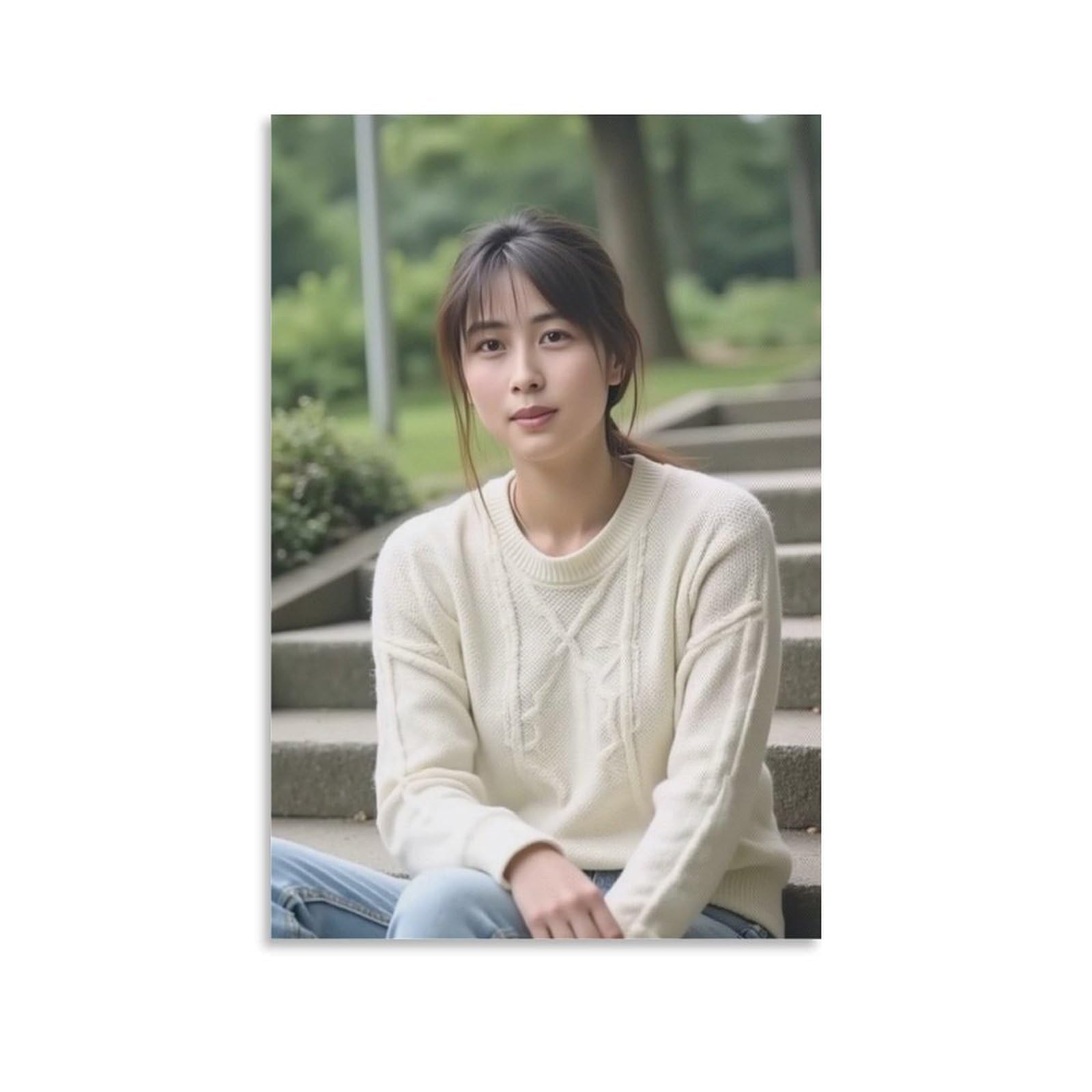 Amazon.co.jp: ZARD 坂井泉水（蒲池幸子）(8)ポスター プリント 現代