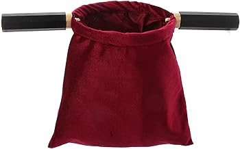 Red Velvet Offering Bag with Two Handles