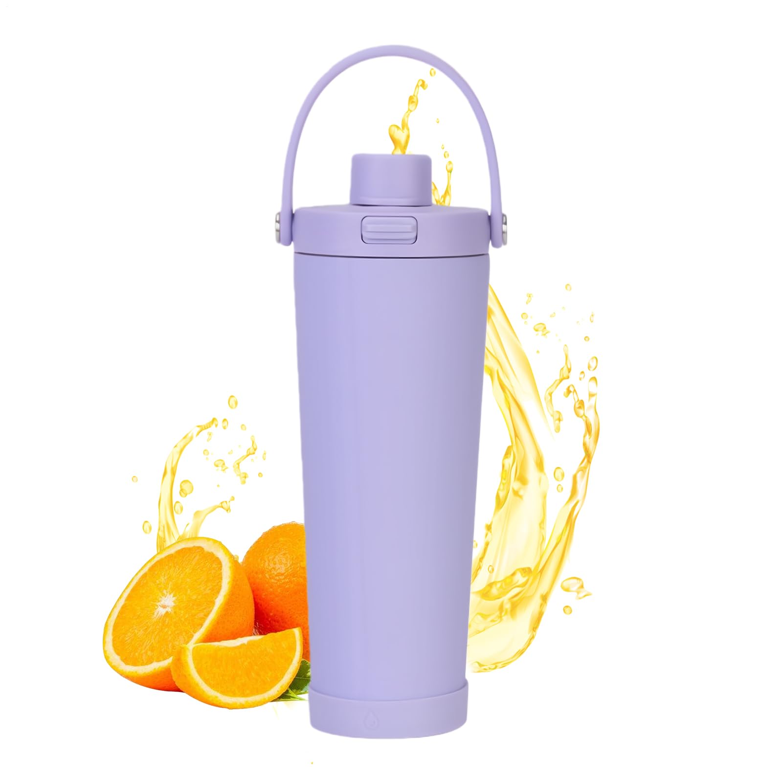 Taza Térmica Taza con Tapa de Pajita | Taza Aislada Al Vacío Con Revestimiento Cerámico para Viaje Camping Oficina Exterior Picnic Escuela Desplazamiento Trabajo