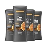 Dove Men+Care Antiperspirant Stick Turmeric + Mandarin 4 Count 72H Protection with a Plant-Based Moisturizer 2.6 oz