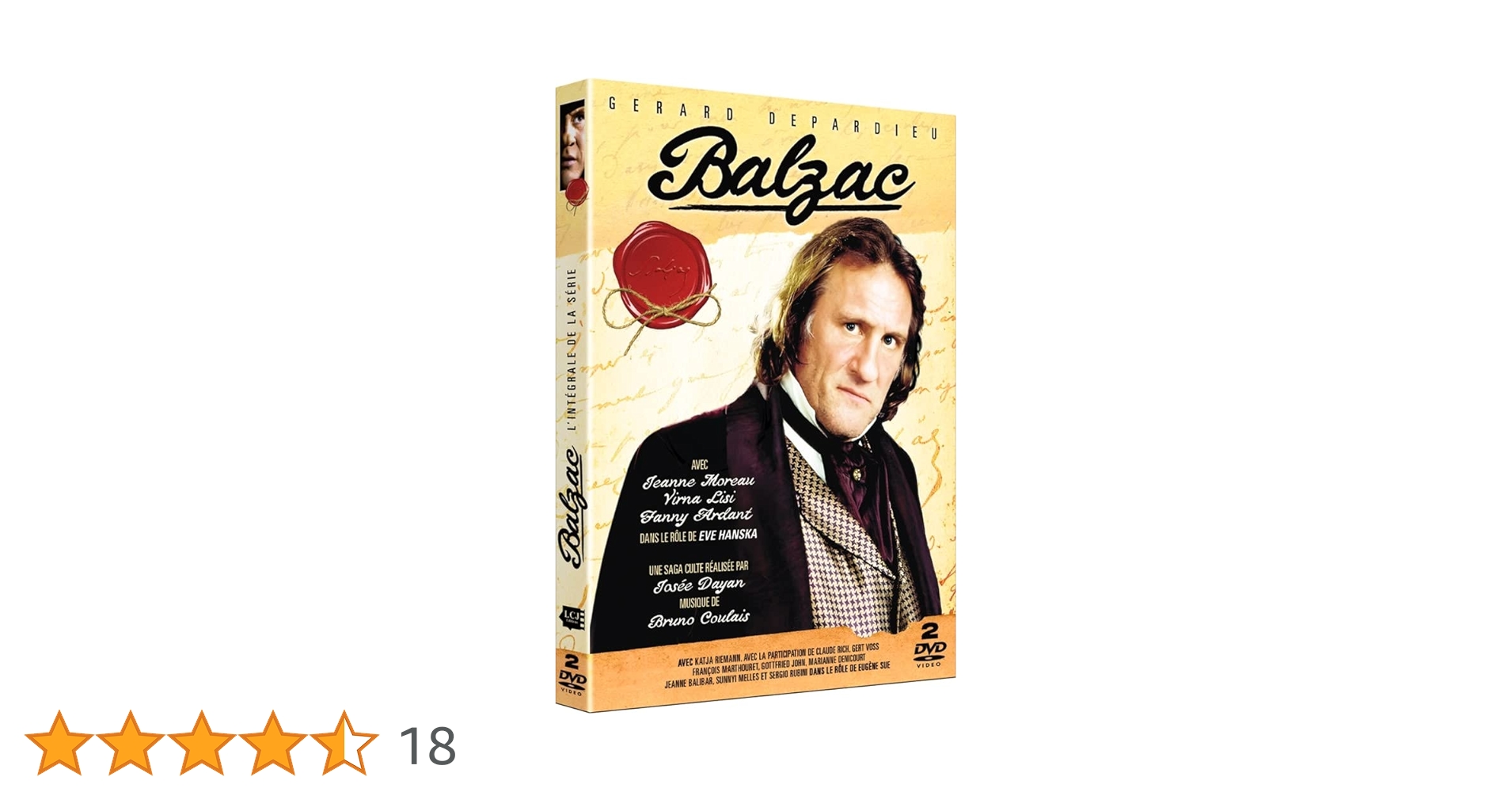 Balzac: Amazon.fr: Gérard Depardieu, Jeanne Moreau, Fanny