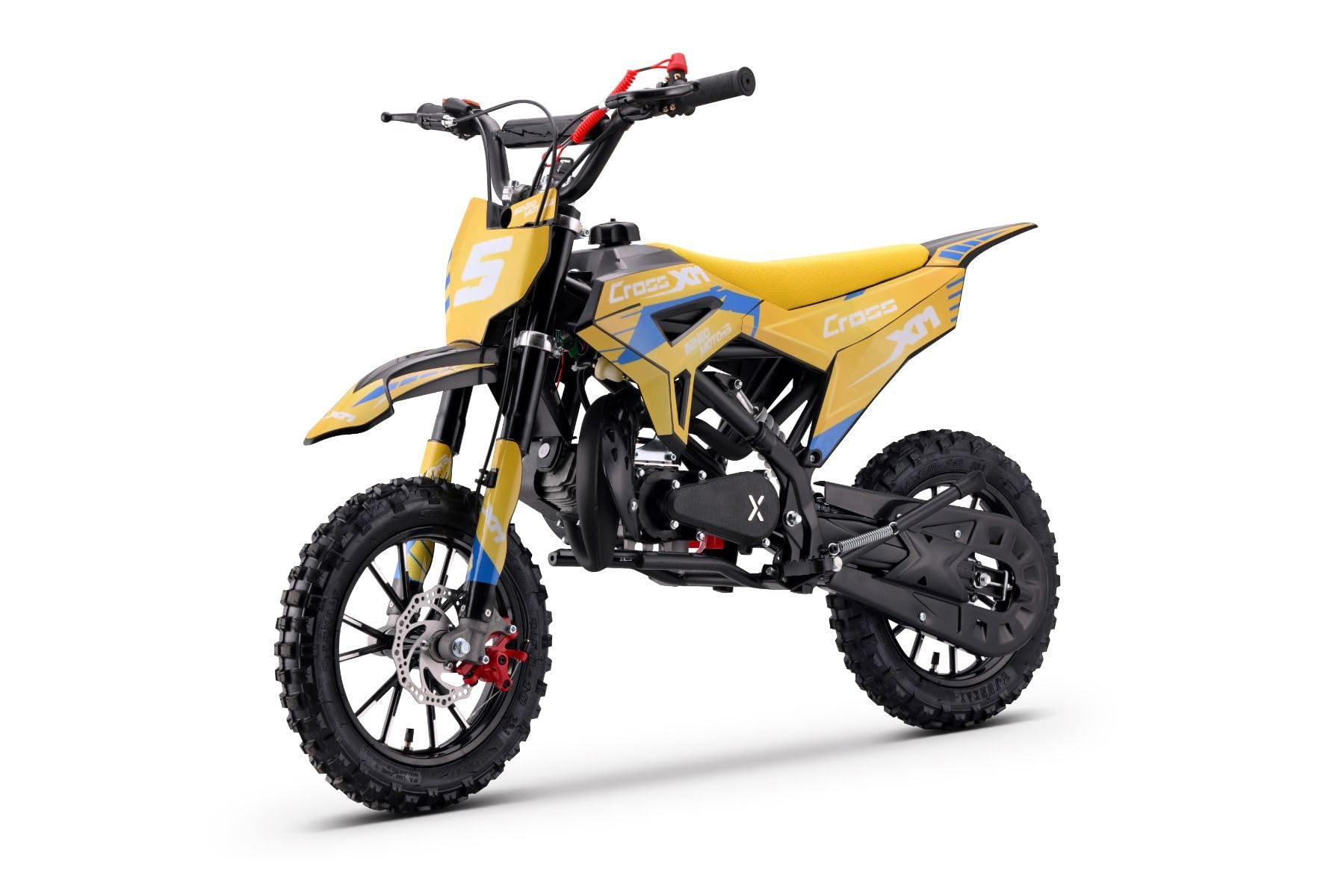 Motocross per bambini Beneo Motors CROSS XM Giallo - 50cc