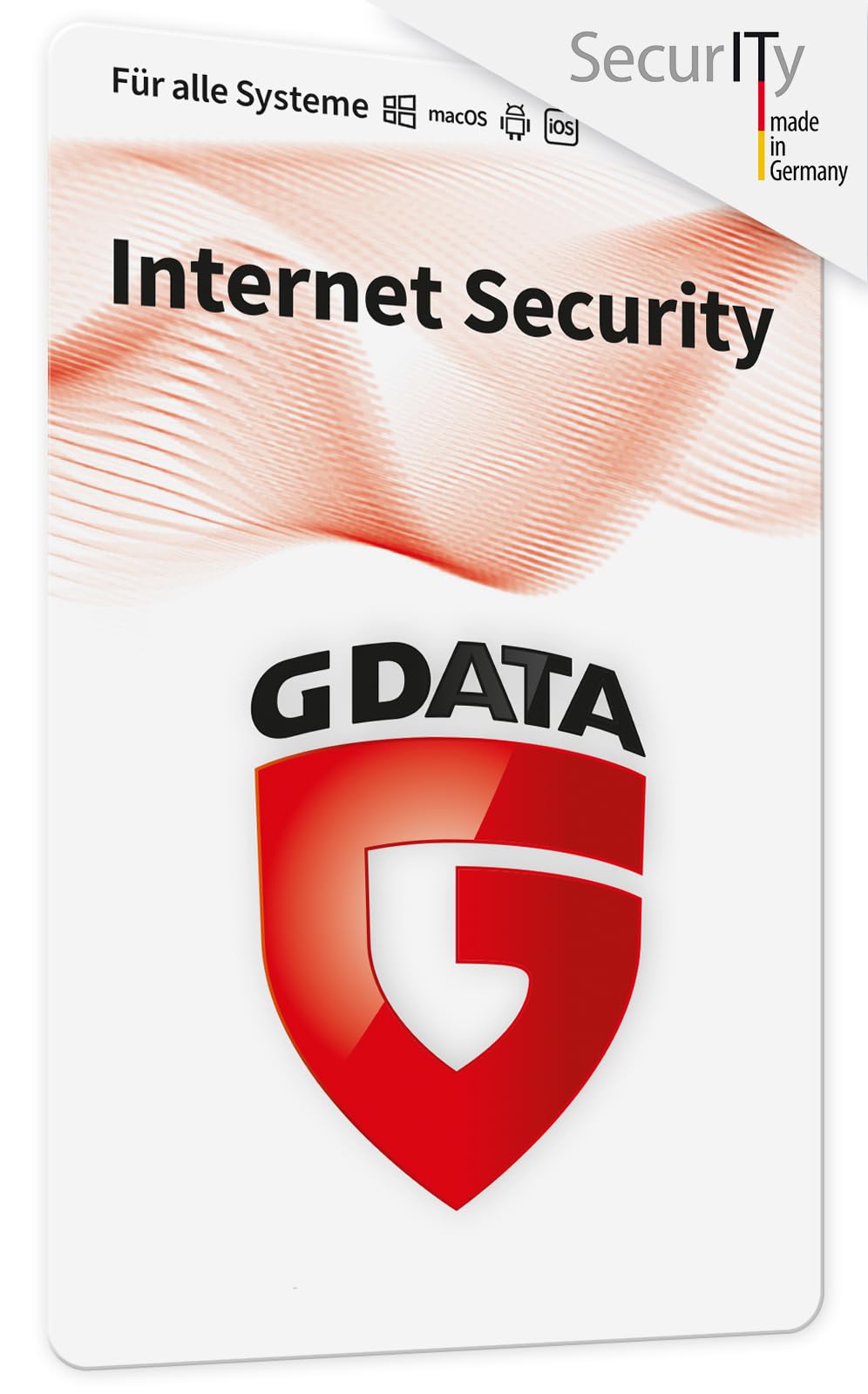 G DATA Internet Security 2024 | 3 Geräte | 1 Jahr | für PC, Mac, Android, iOS | zukünftige Updates inklusive | Made in Germany | Aktivierungskarte per Post
