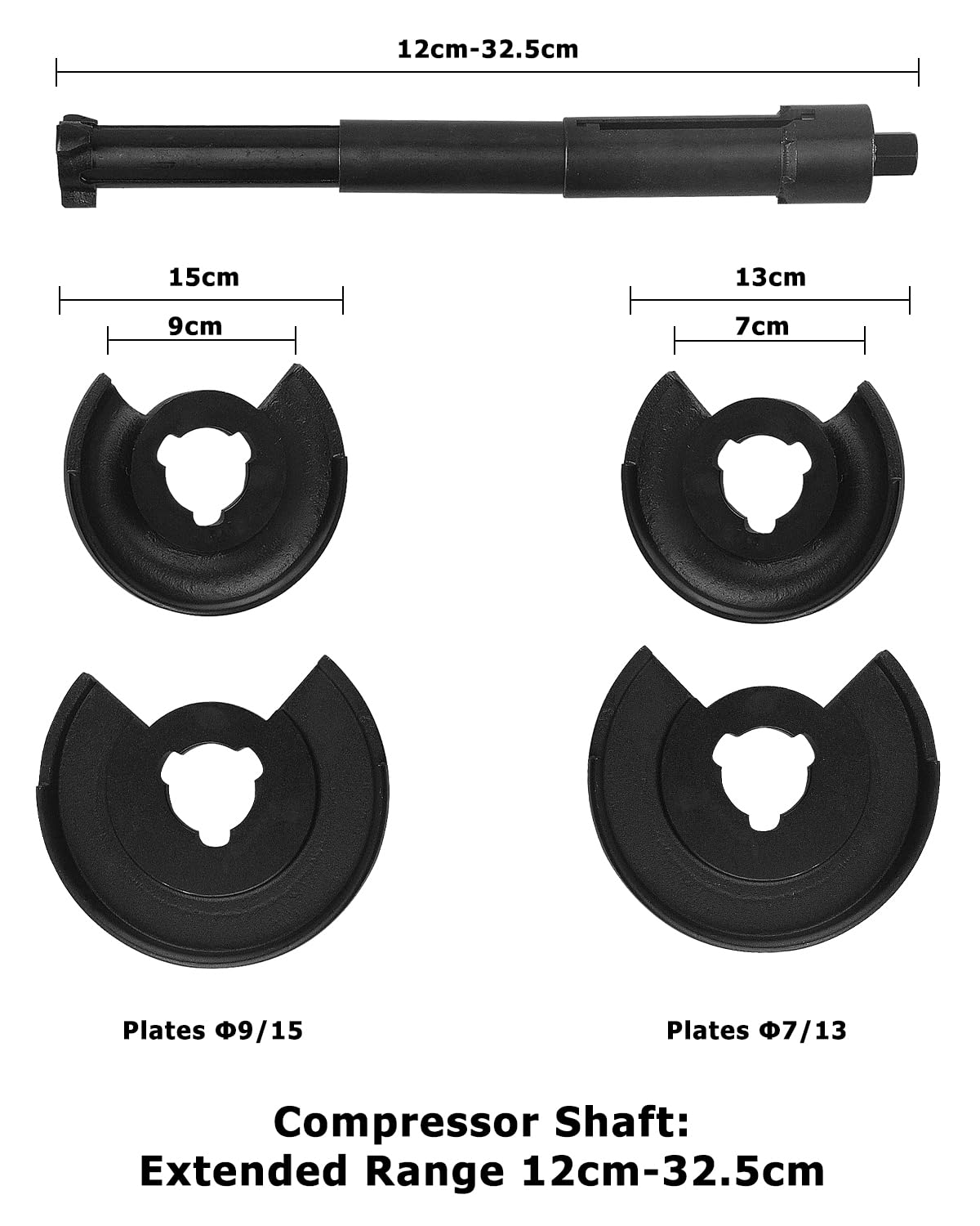 DAYUAN Set di Strumenti di Riparazione del compressore della Molla della Bobina della Sospensione del Benz