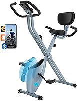 Vista 20 de BARWING Bicicleta de Ejercicio Estática para Entrenamiento en Casa, Bicicleta de Interior Plegable de 5 en 1 para Personas Mayores, Capacidad