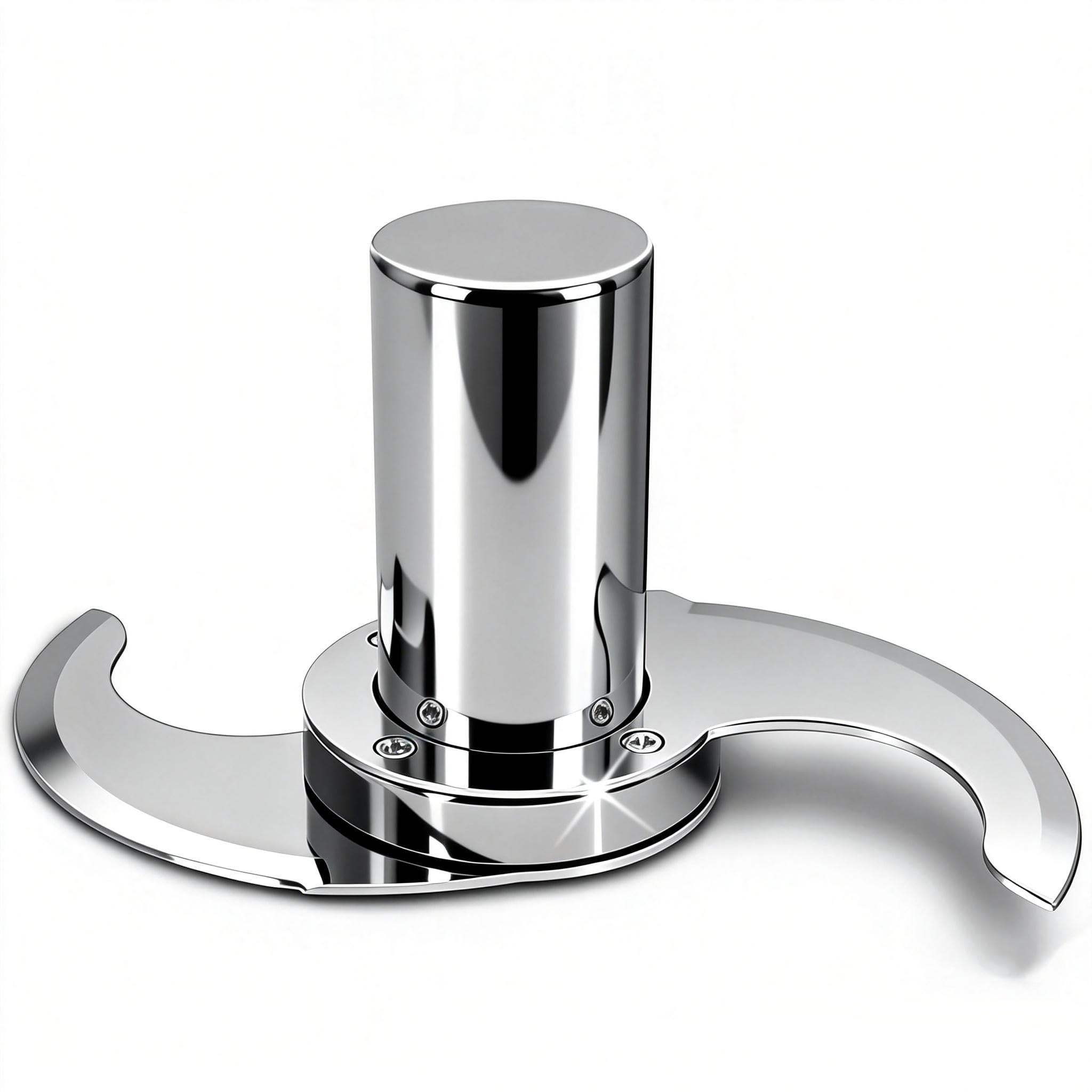 27055 Smooth Blade for Robot Coupe R2, R2A, R2N, R2B, R2U, R201 Commercial Food Processors, Modular Chopping Blade with Stainless Steel Case, Never Break and Leak, Microplastic-Free, 5-Year Warranty