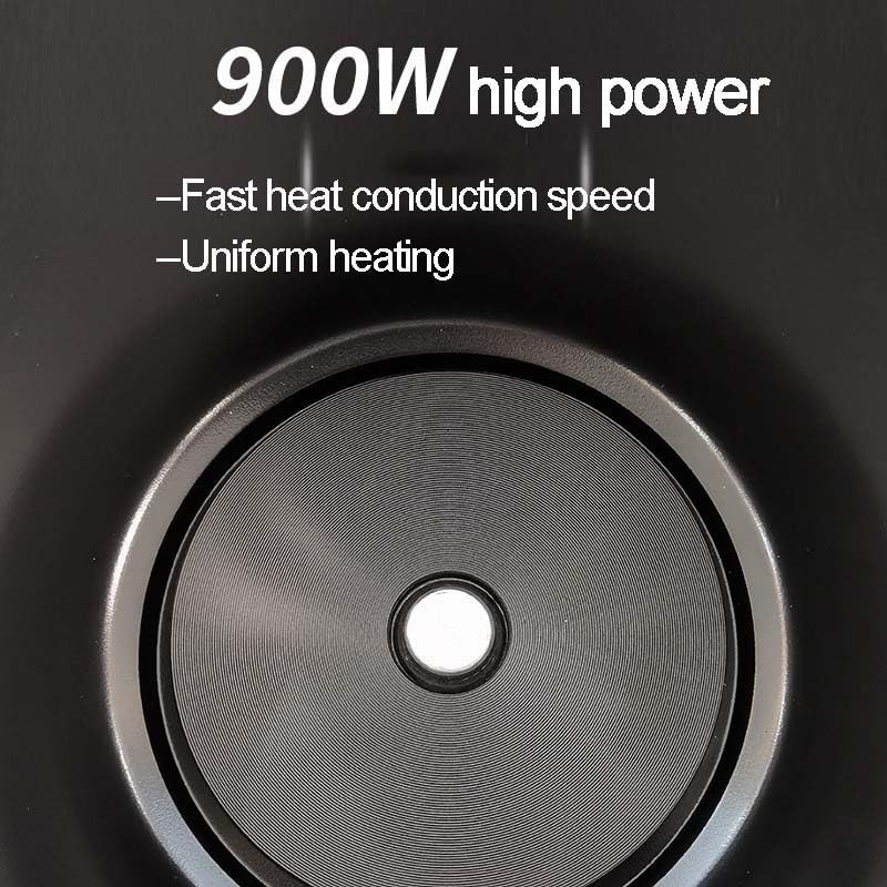 Automatischer Bubble Tea Pearl Cooker, 5L Smart Preset Electric Pot mit 9 Stunden Wärmespeicherung, 900W Leistung & Anti-Überlaufventil für Tapioca Boba, Schwarze Zuckerperlen