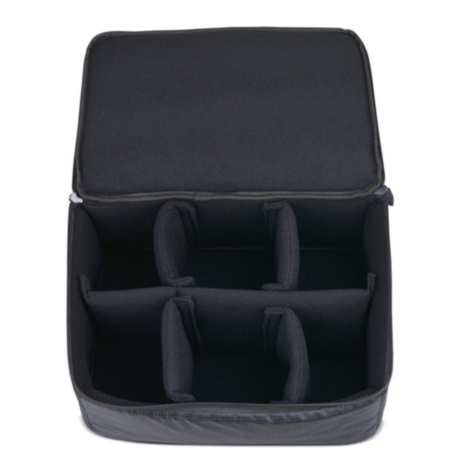 F Fityle Bolsa Engranajes Carrete Pesca con Divisores Ajustables Impermeable Estuche Pesca con Divisores Ajustables Ajustable para Pescadores