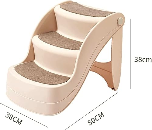 Miniatura 2 de Escaleras plegables para perros para sofá, escalón plegable para perros y gatos, ideal para llevar y almacenar, para interiores y exteriores,