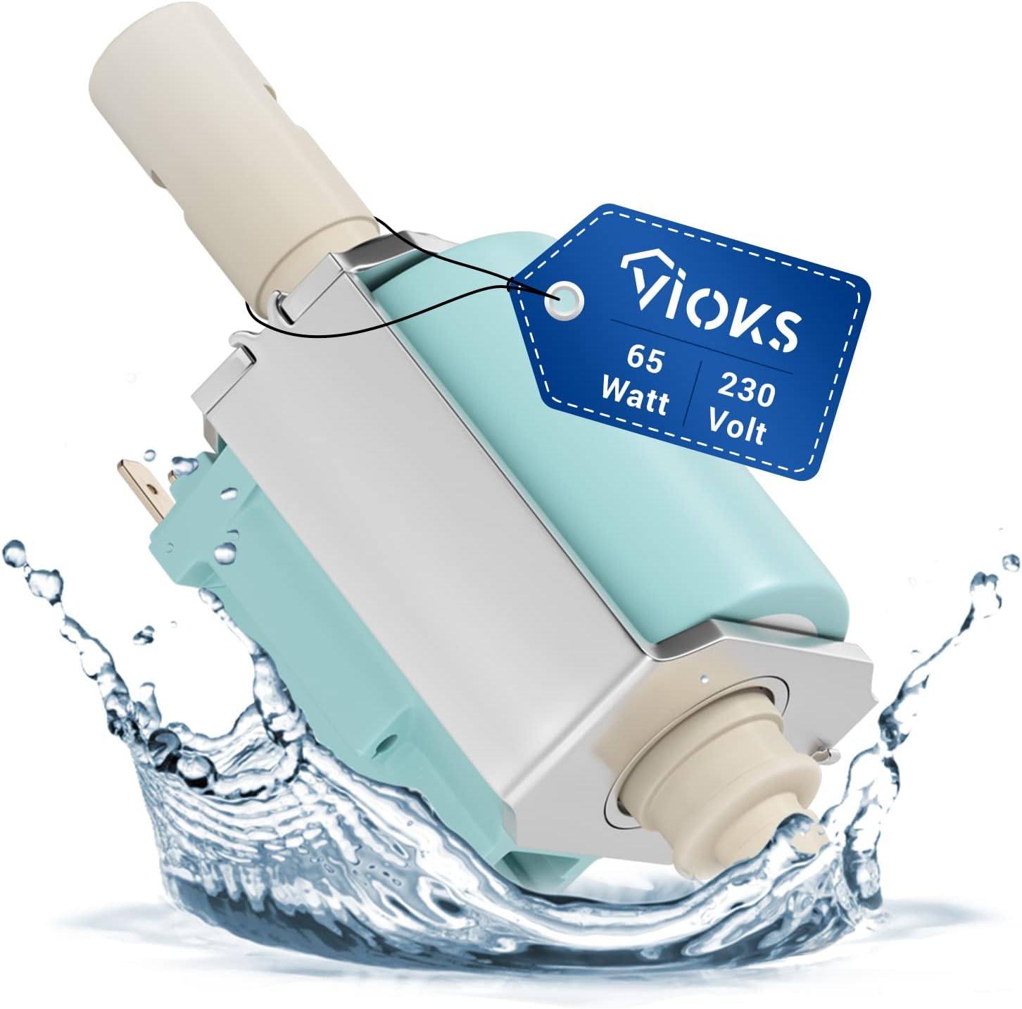 Vioks Coffee Machine Water Pump Electric Pump Coffee machine Equivalent to ARS CP 3/65 Watt, 15 Bar