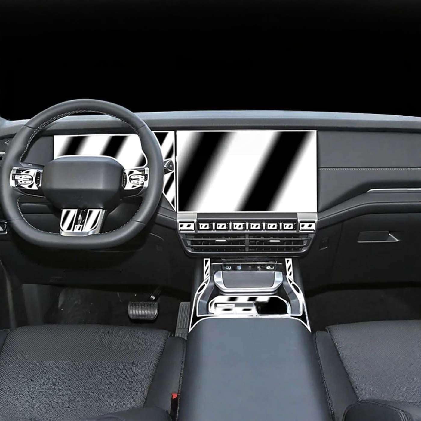 Car Interior Center Console Media Dashboard Navigation TPU Protector Film, for CHANGAN DEEPAL G318 2025 Sticker Anti-Scratch