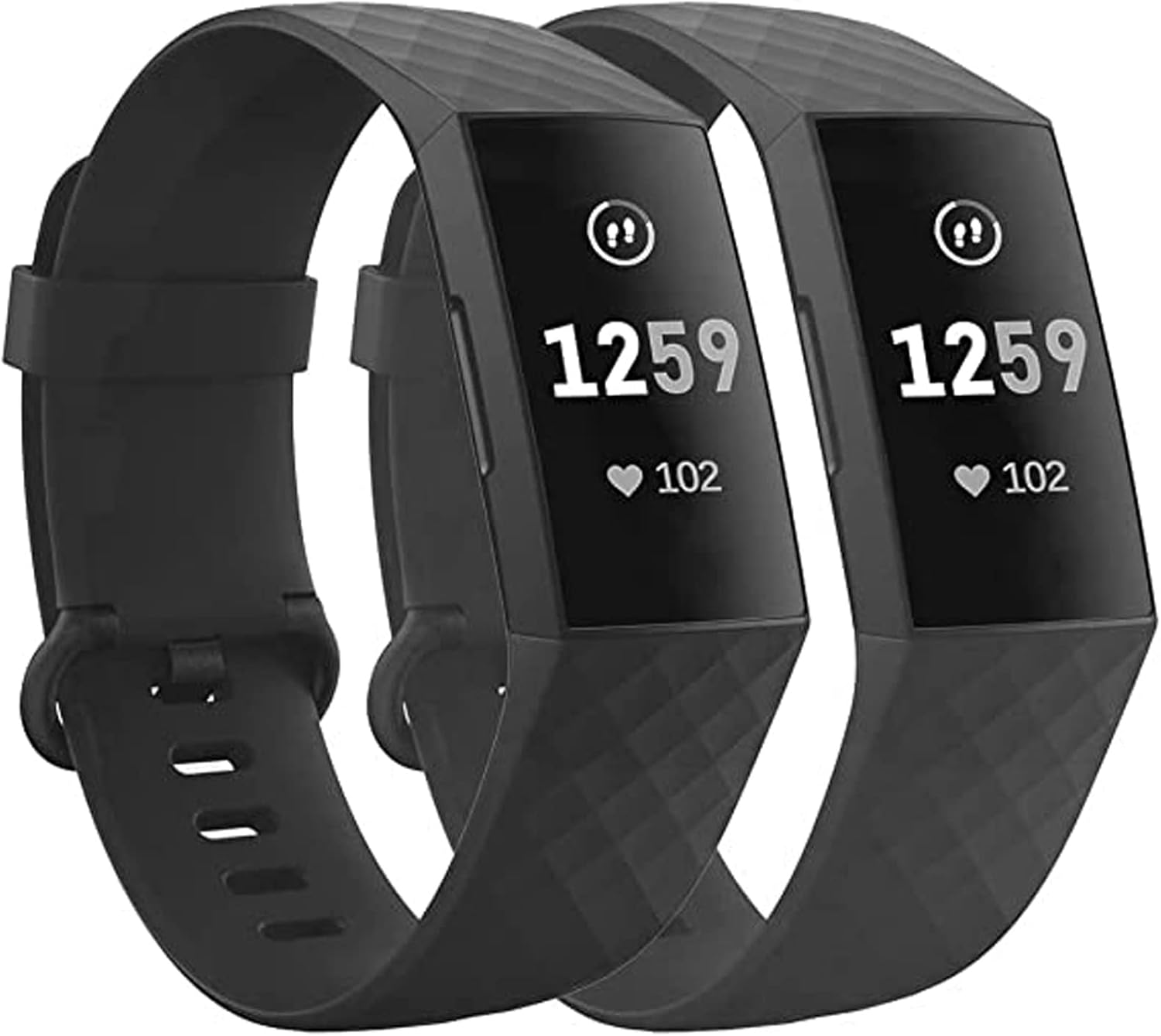 superpow 2 Pack Fitbit Charge 4 Strap/Fitbit Charge 3 Strap,Replacement