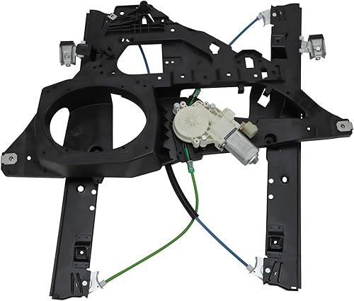 Miniatura 188 de TRQ Regulador y motor de ventana eléctrica del lado del conductor, parte trasera izquierda, compatible con Ford Escape 2008-2012, Mazda Tribute