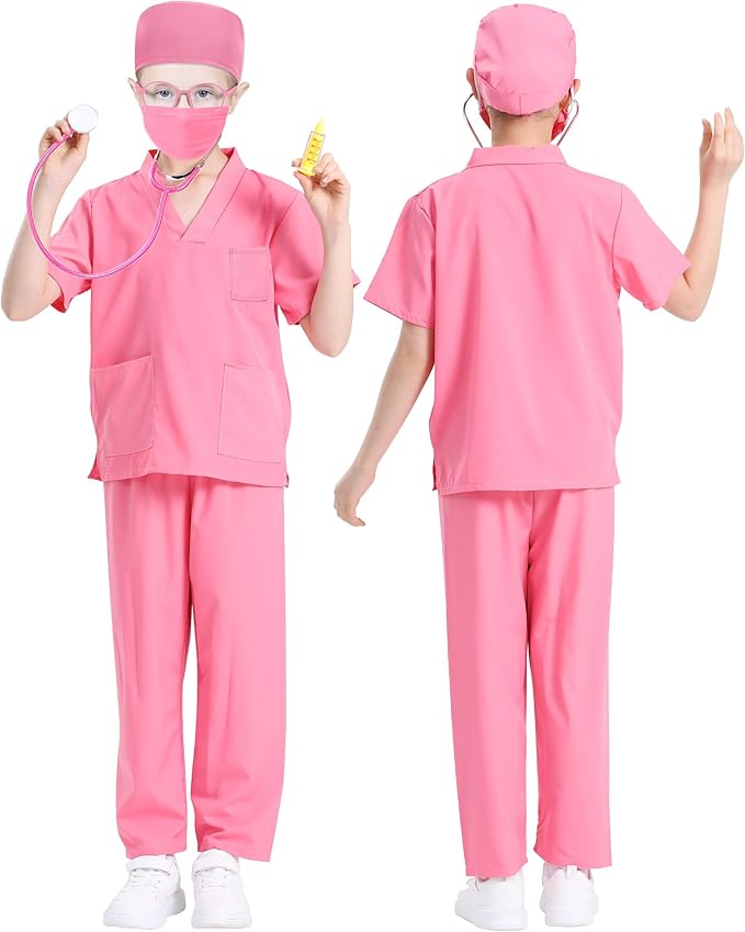Disfraz de Doctor ICECUTE para Niños con Accesorios 7 Piezas miniatura 2