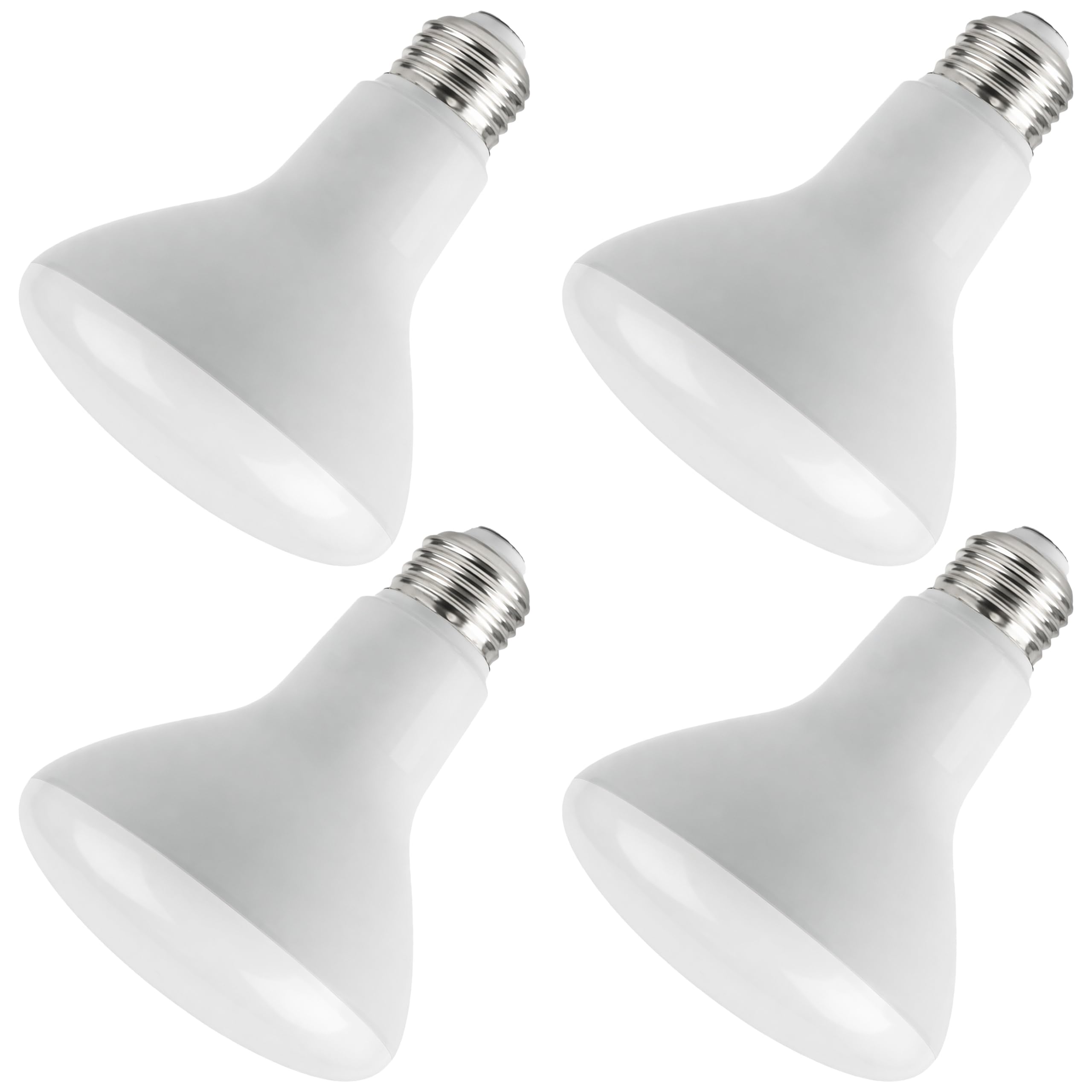 OHLECTRIC 9 5 Watt BR30 LED Bulbs 4 Pack Soft White 3000K 750 Lumens LED Flood Light Bulbs