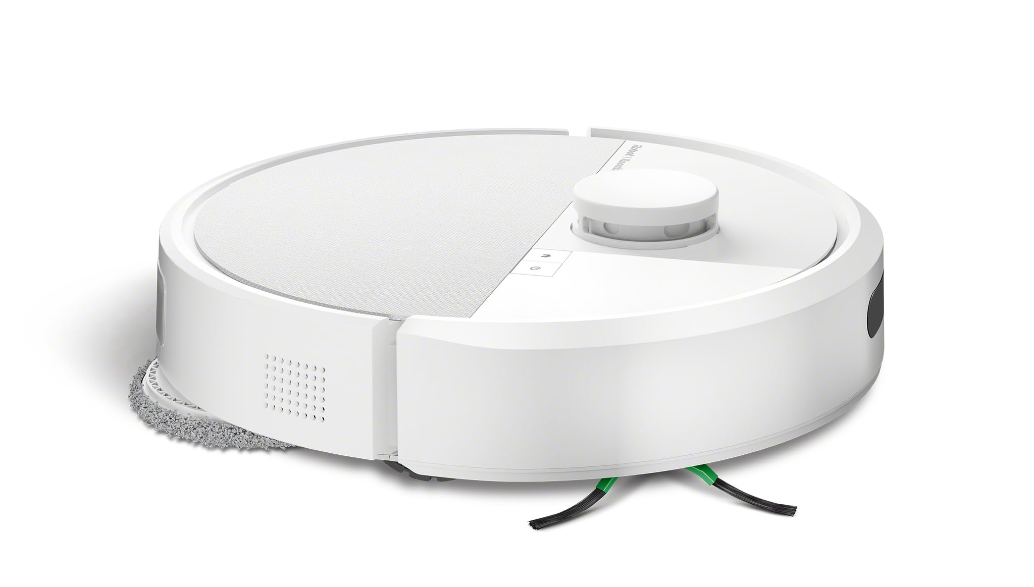 iRobot Roomba Plus 405 Combo + Stazione AutoWash, Robot Aspirapolvere Lavapavimenti, LiDAR, Rilevamento Tappeti, Previsione Pulizia Pavimento, DualClean, SmartScrub, Controllo Vocale e App, Bianco