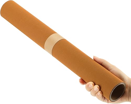 Miniatura 404 de Wooqu Paño de libro, superficie de tela y respaldo de papel, fácil de usar, fuerte, 17 x 29 pulgadas, para encuadernación de libros, marfil