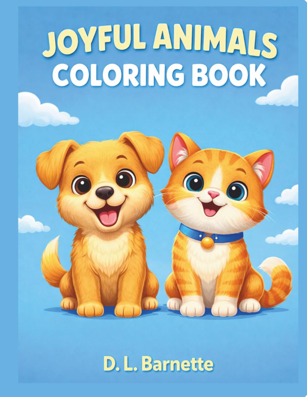 Joyful Animals color BooK