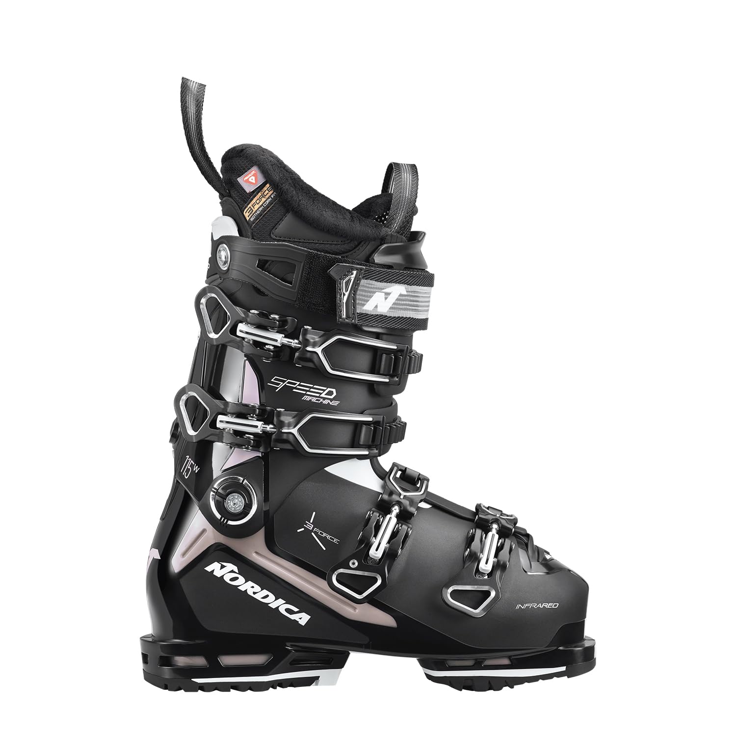 Nordica - Buty narciarskie Speedmachine 3 115 W Gw czarne damskie - Kobiety - Czarne
