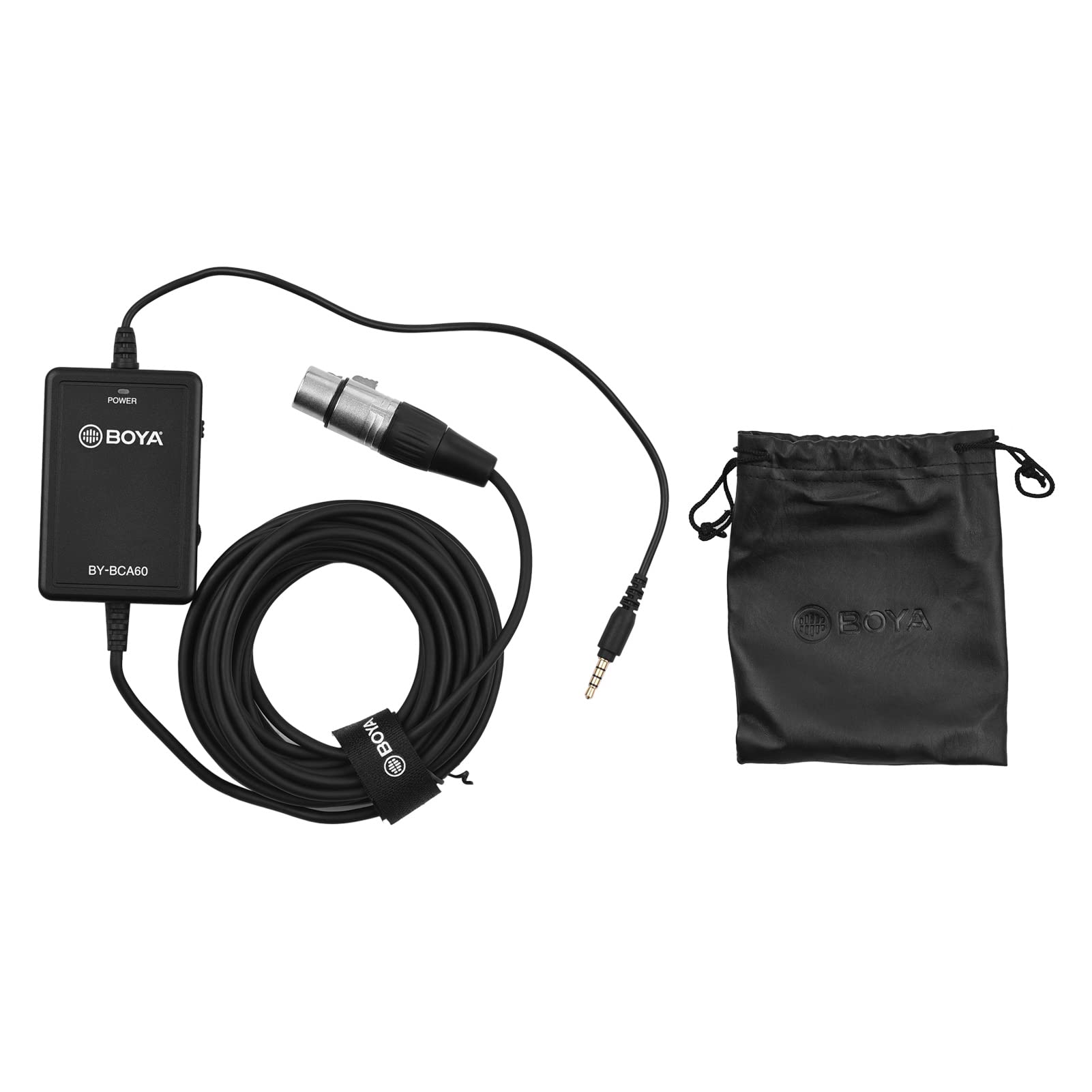 Boya BY-BCA60 Female XLR to 3.5mm Male Trrs Microphone Audio Adapter