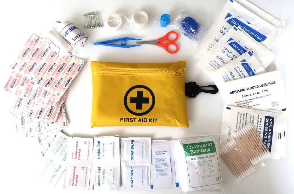 First Aid Kit Small Examples Snapklik.com : 2 Packs 151 Pcs First Aid Kits Small For Survival ...
