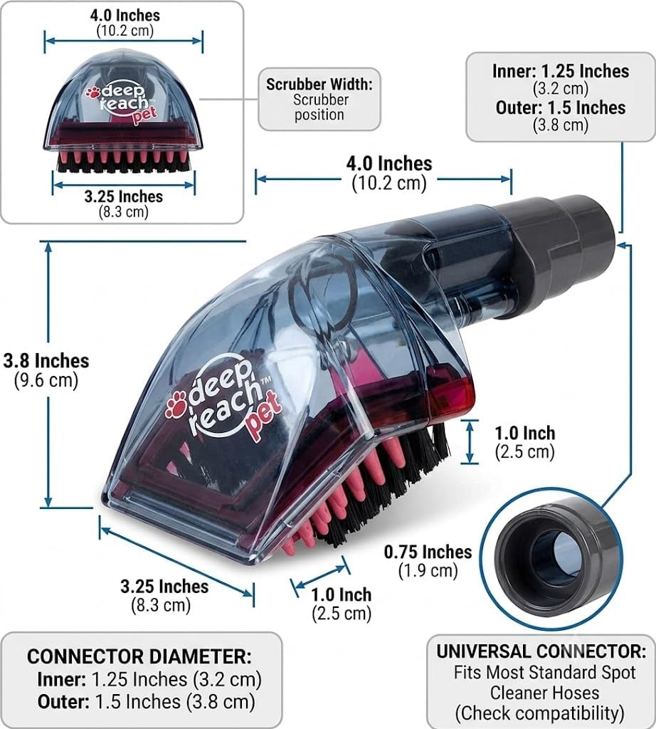 Replacement of Bissell Deep Reach™ Pet Tool for Carpet Cleaning Machines #203-7412