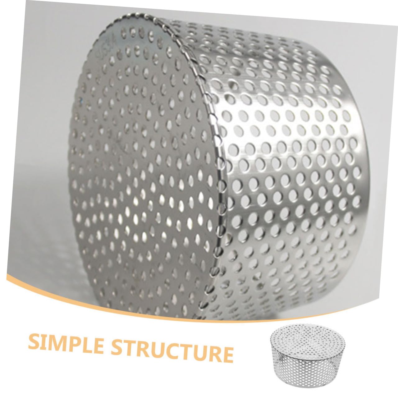 Copertura Scarico Pavimento a Cupola in Acciaio Inox 180mm
