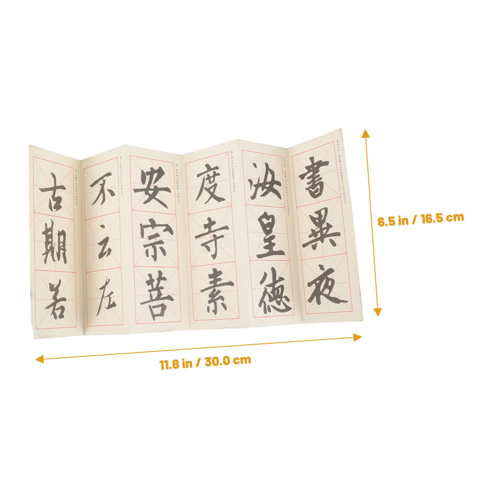 Housoutil 1 Set Beginner Calligraphy Set of Brush Kit for Calligraphy Practice for Study Classroom and Relief Art Activities