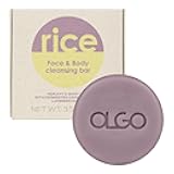 Rice Cleansing Bar 3.5 oz - Soap-free cleansing bar | crystal clear & moist skin with fermented Korean rice water and natural lavender oil | vegan, sulfate-free, paraben-free