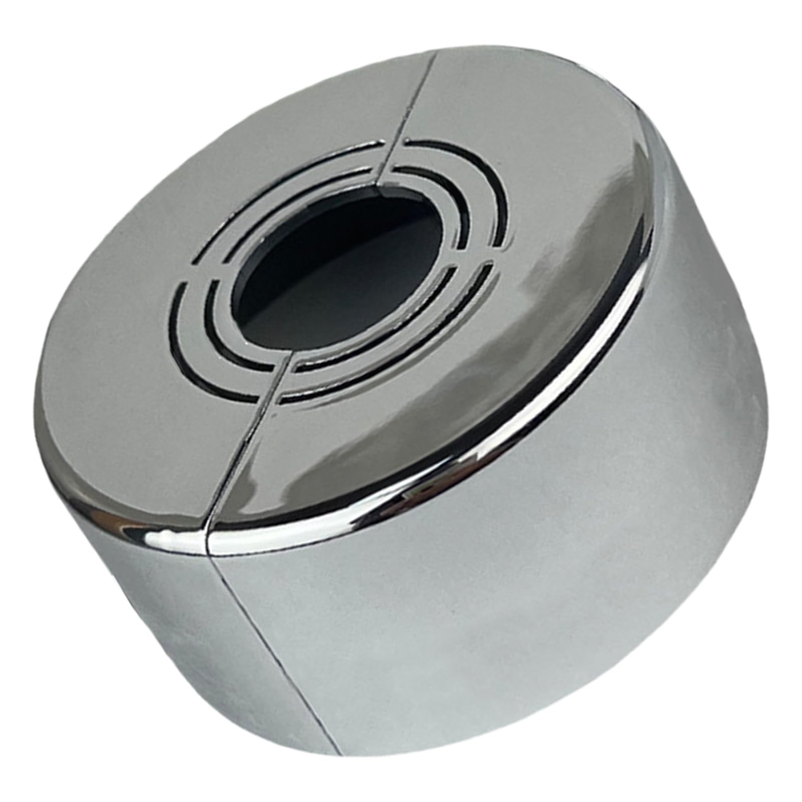 NEWFT ABS Shower Pipe Covers Wall Flange Faucet Covers Conceals Plumbing Enhances Bathroom Styles Multiple Sizes ABS Bathroom Fixtures Concealer