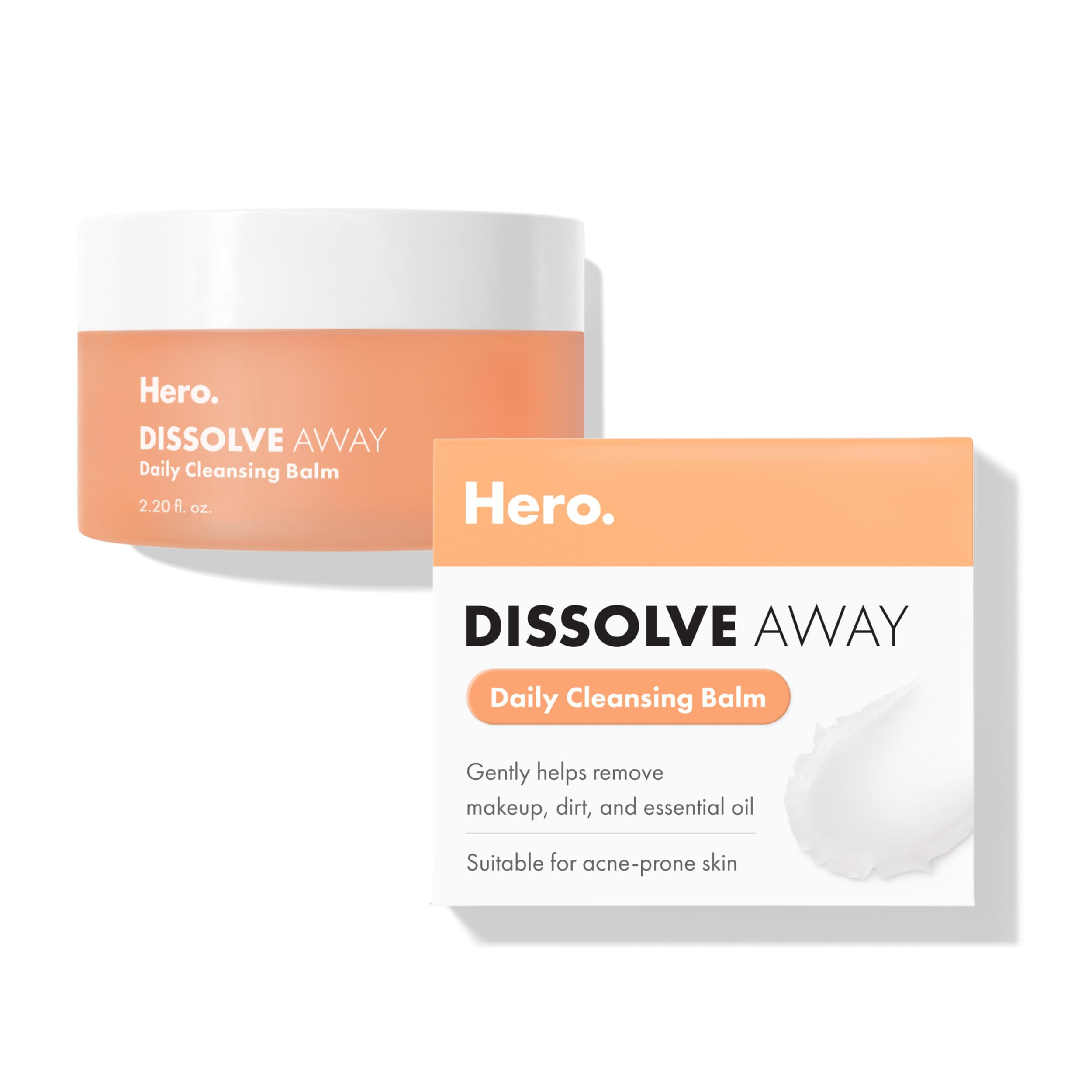 Hero Cosmetics - Dissolve Away Daily Cleansing Balm - Removes makeup and dirt - 65ml