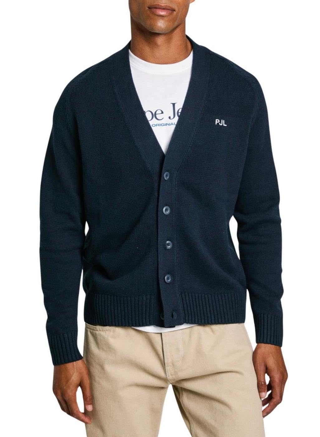 Pepe Jeans Men's Chelsea, Knitwear, Blue, S